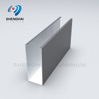 Aluminum Rectangular Shape Tube Profile for Curtain Ceiling