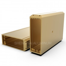CNC Anodized Aluminium Extrusion Profile Enclosure Box