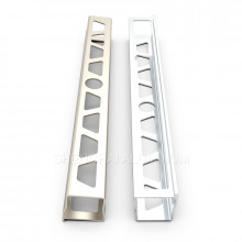 Sandblasting Powder Coated Aluminum Tile Edge Trim Profiles