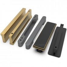 CNC Machining Anodizing Aluminium Profile Door Handle