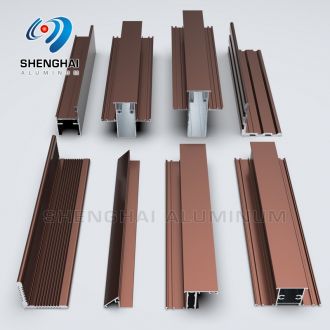 Africa Standard Aluminium Profiles for Casement Door 28 Series