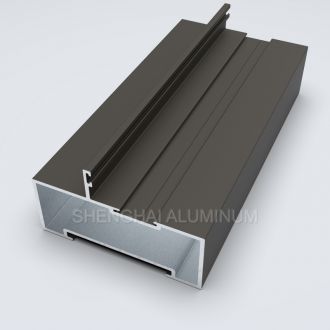 South Africa Style Aluminium Profiles for Shop Front Door