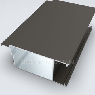 South Africa Style Aluminium Profiles for Shop Front Door