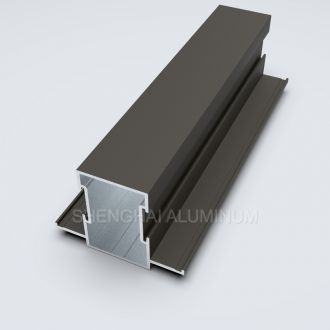 South Africa Style Aluminium Profiles for Shop Front Door