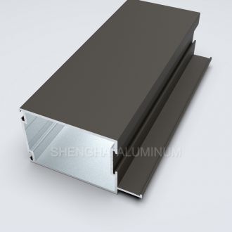 South Africa Style Aluminium Profiles for Shop Front Door