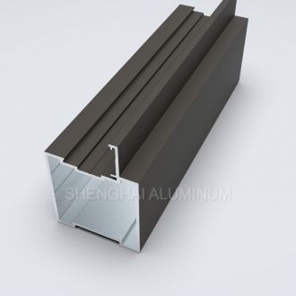 South Africa Style Aluminium Profiles for Shop Front Door