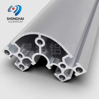 v slot industrial extursion slotted aluminum profile