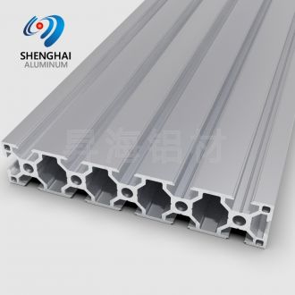 industrial extursion slotted aluminum profile from shenghai