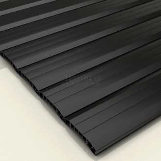 Aluminium roller shutter slats profiles