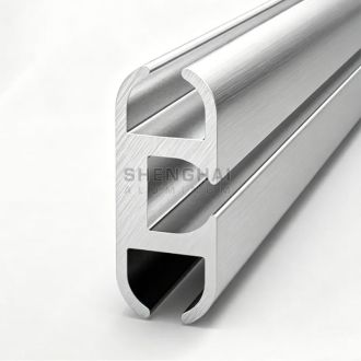 Aluminum awning rail for window