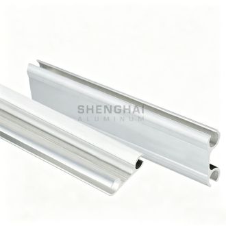 Aluminum awning track for windows