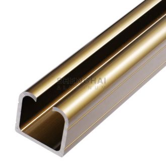 Aluminum frame for aquarium cabinet