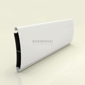 Aluminum roller shutter slats