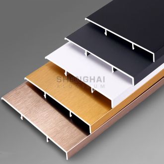 Anodized Aluminium Skirting Baseboard