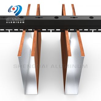 aluminum extrusion baffle ceiling strip