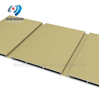 PVDF Coating Exterior Wall Aluminum Cladding Panels Profile