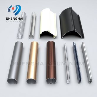 Shenghai Aluminium Curtain Track Rail Rod