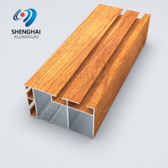 Wood Grain Aluminum Frame Profile for Aquarium Fish Tank