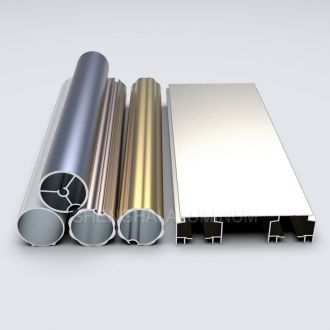 Aluminum Square Pipe Round Tube and Aluminum Rail Track