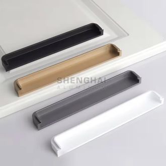 Wardrobe Invisible Handle Profile Aluminum For India