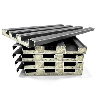 Insulated aluminum Sandwich roof panels