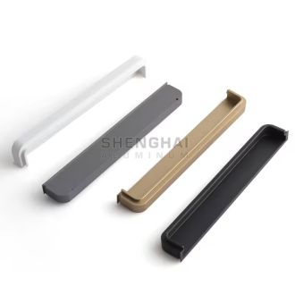 Wardrobe Invisible Handle Profile Aluminum For India