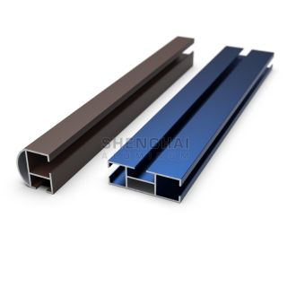 Aluminium Curtain Rail Track Profile for Window In Greece