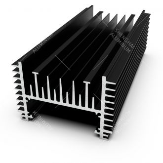 Black Anodized Aluminum Electronic Heat Sink Plate for Poland