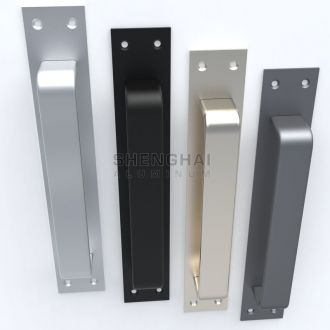 China CNC Anodized Aluminum Extruded Handles