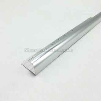 Shenghai brushed aluminium tile trim