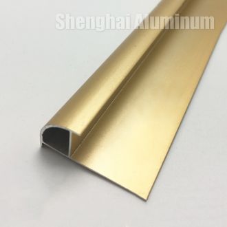 Anodized Aluminum Tile Edge Corner Trim for Ceramic Tiles