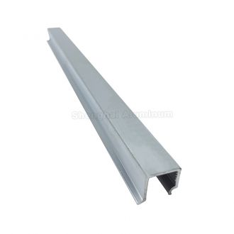 white aluminium window & door extrusions