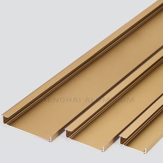 aluminium skirting profile