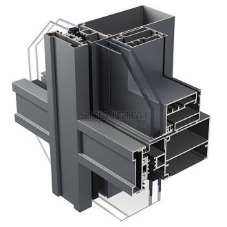 aluminum curtain wall profiles