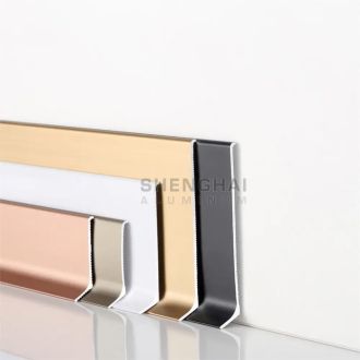 aluminum skirting profile basebord