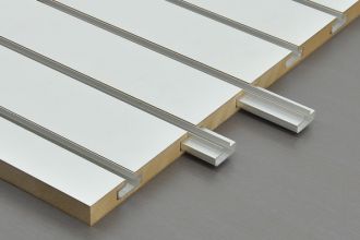 Electrophoresis Painting Aluminum Profile for Slatwall