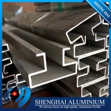 Easy cleaning anodizing aluminum profile for slatwall