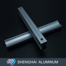 CNC brushed aluminium door handles