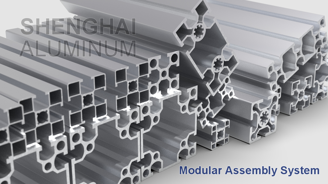Aluminum Modular Assembly T-Slot Profiles