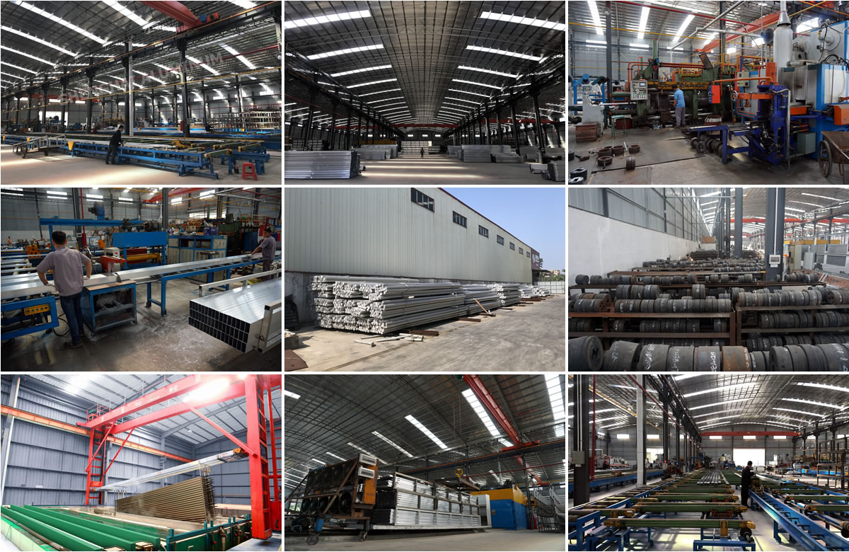 China Shenghai Aluminium extrusion factory