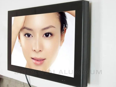 Aluminum extrusion snap frame led light box