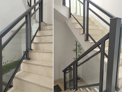Aluminum handrail profiles