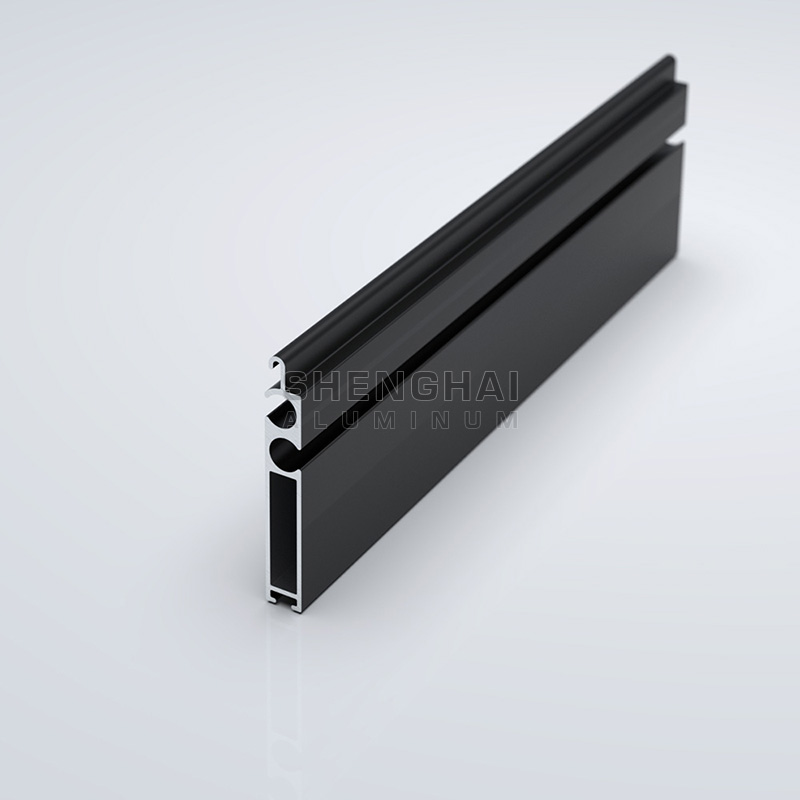 Aluminum rolling shutter bottom profile