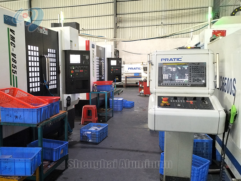 CNC machining aluminum extrusion profile factory