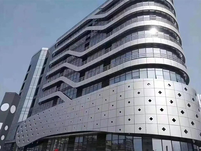 China aluminum curtain wall extrusions manufacturer