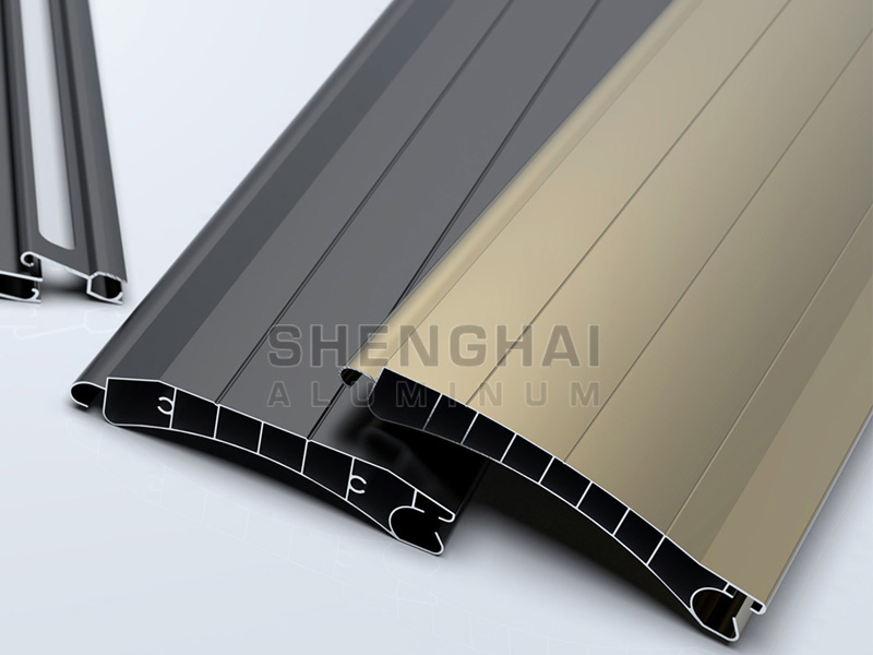 Double layer aluminum roller shutter slat 