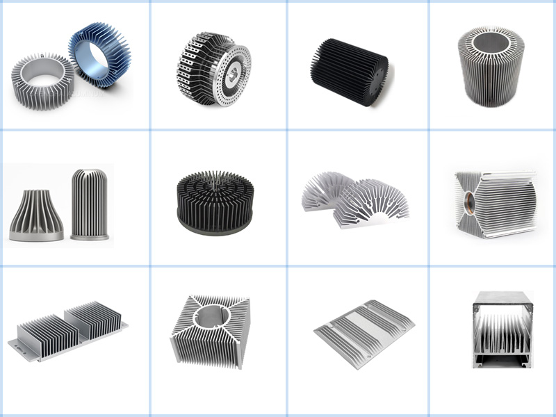 Heat Sink Aluminum Show Case