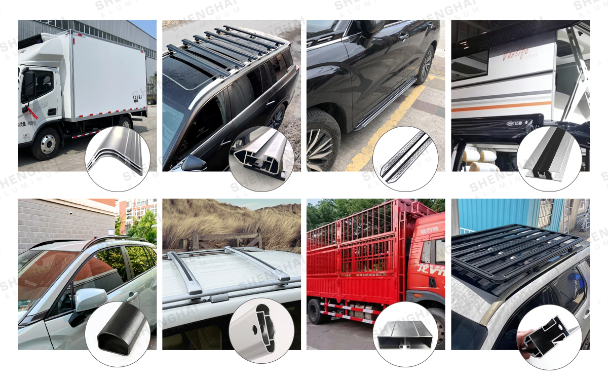 RV aluminum trim molding application
