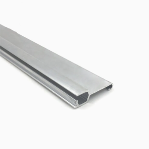 Aluminum roller shutter end slat