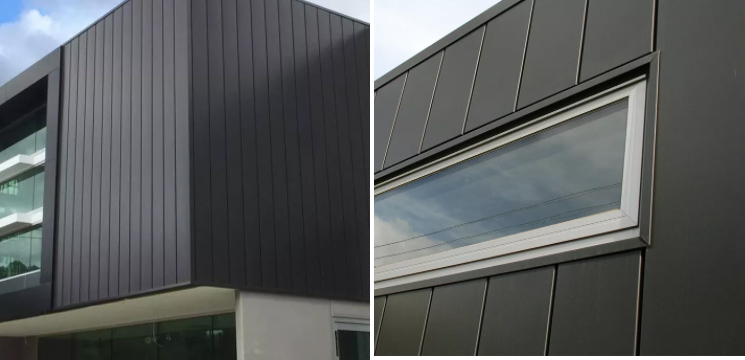 aluminum corrugated cladding panels profile for exterior wall